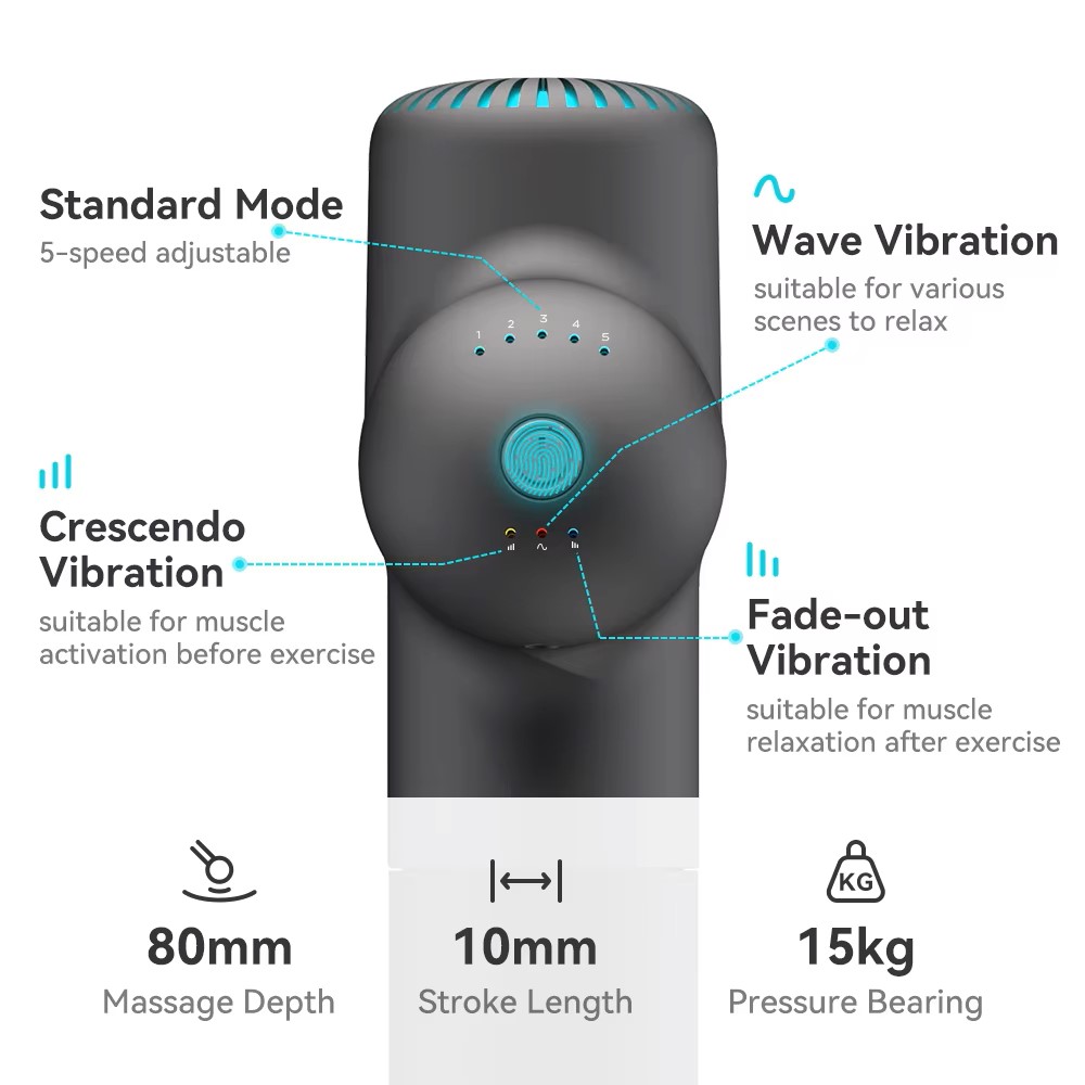 Booster Massage Gun Electric N - Massage Gun ulasan dan harga
