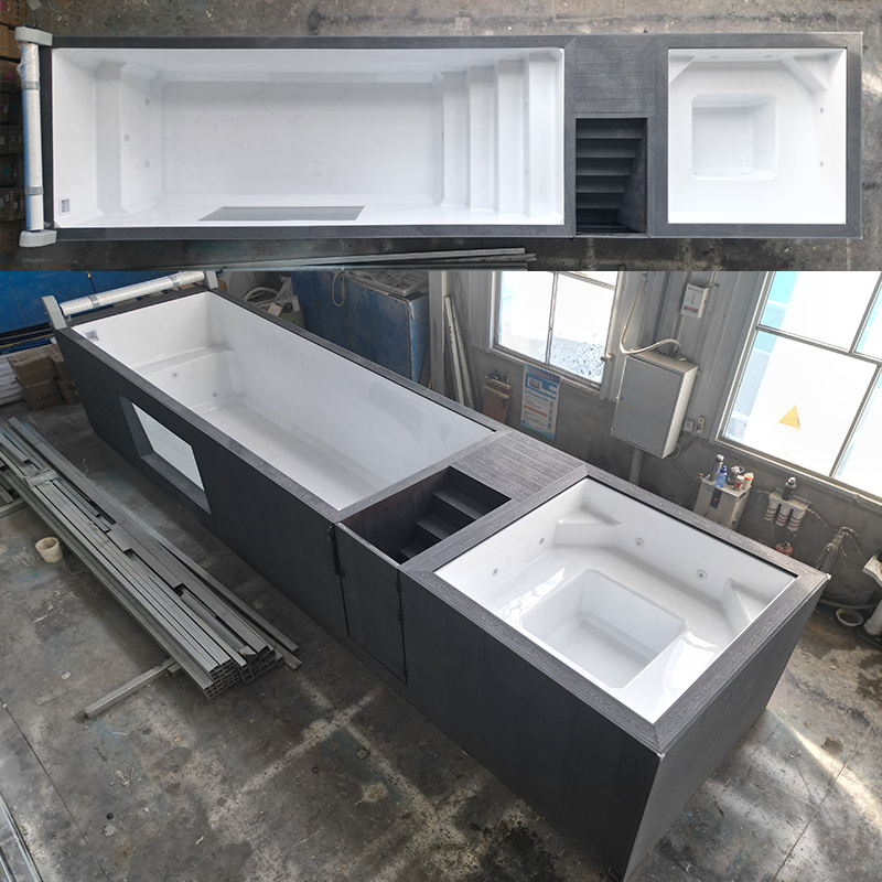 Custom Luxury Large Size Conta - Hot Tub ulasan dan harga