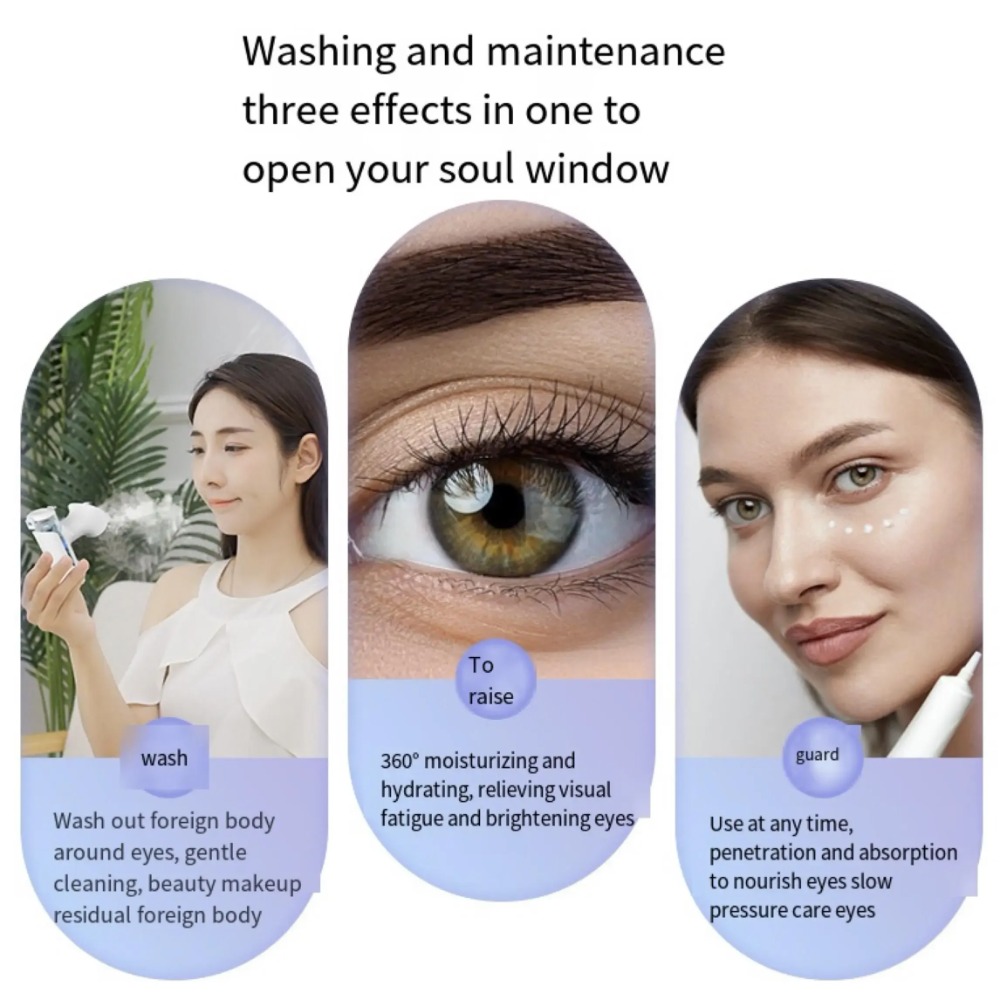 New Nano Sprayer Hot Cold Eye  - Face Steamer ulasan dan harga