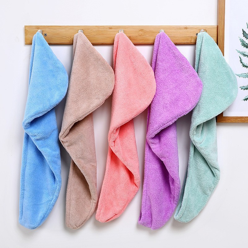 Women Long Hair Quick-Dry Hair - Spa Towel ulasan dan harga