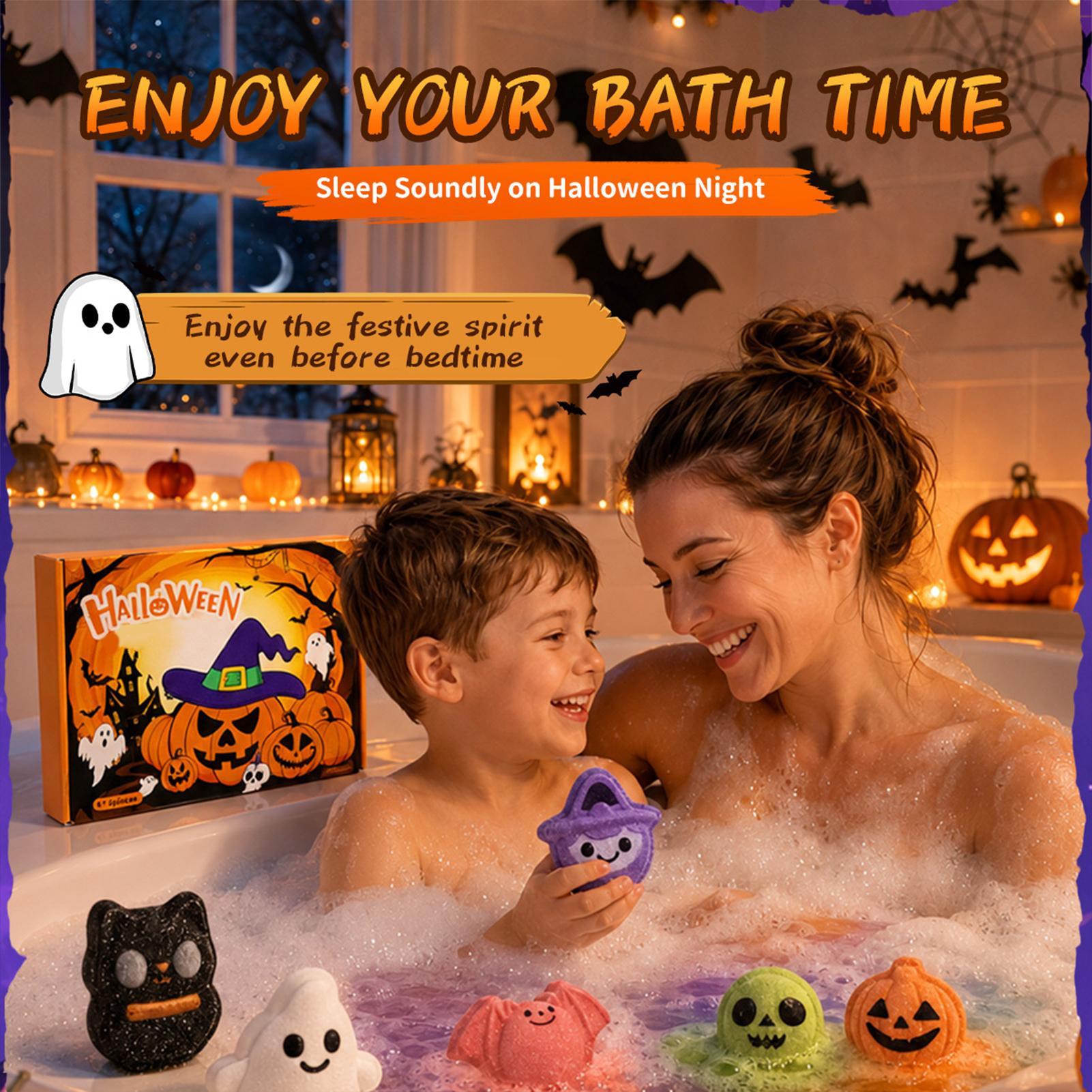 Halloween Bath ball Set, 6-pie - Bath Salts ulasan dan harga