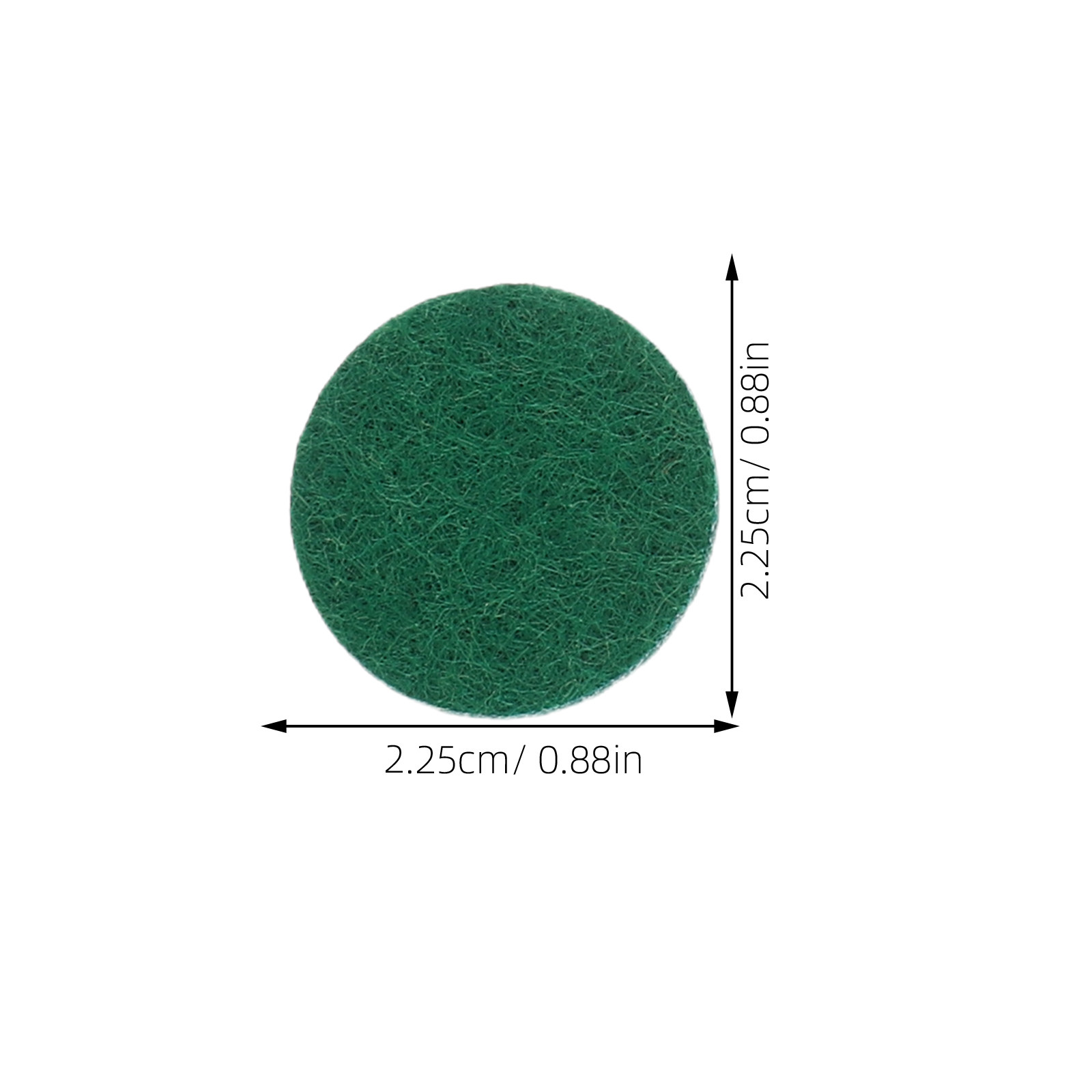 200Pcs Mini Round Nonwoven Oil - Aromatherapy Diffuser ulasan dan harga