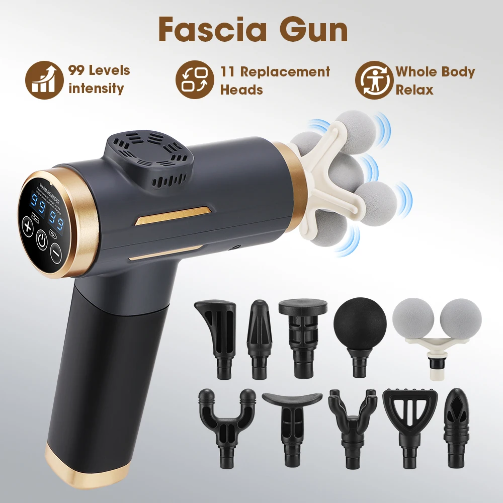Electric Fascia Gun 24W 99 Gea - Massage Gun ulasan dan harga