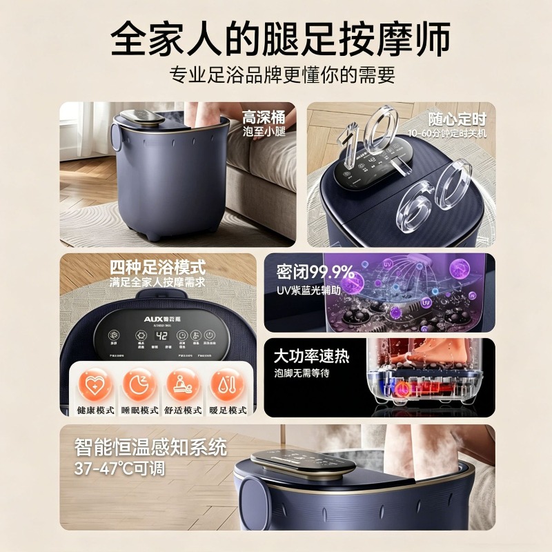 Electric Foot Bath Bucket, Aut - Spa Massager ulasan dan harga