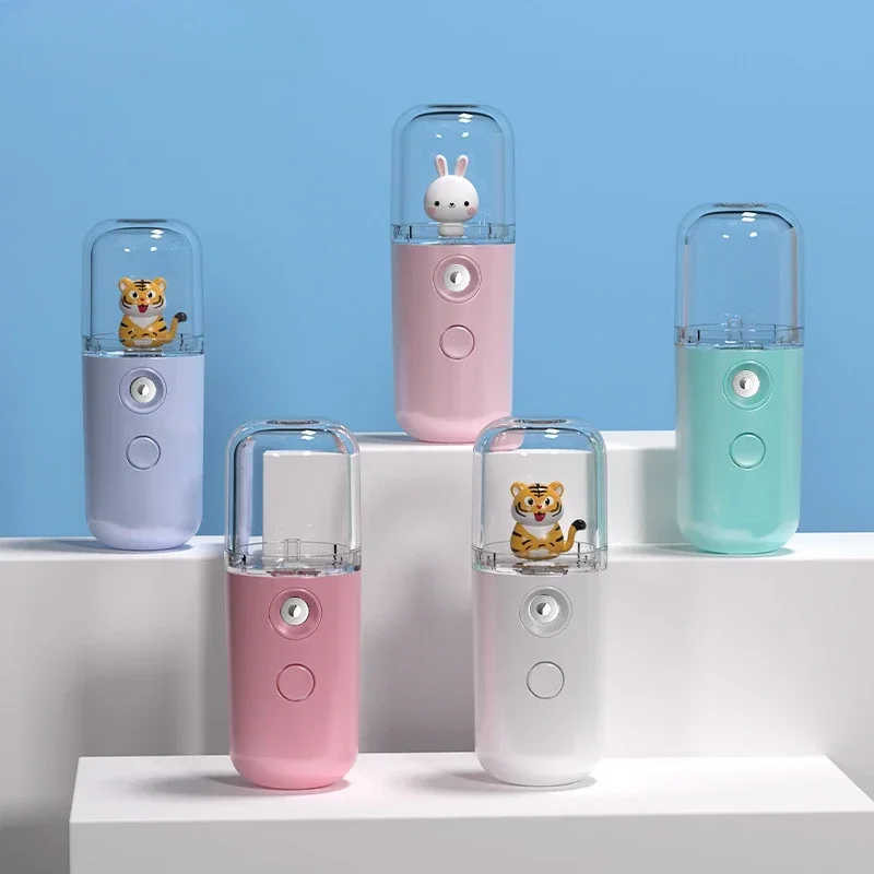Cartoon Mini Facial Humidifier - Face Steamer ulasan dan harga