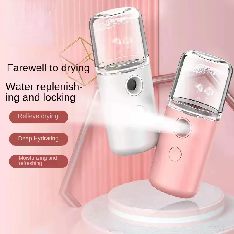 Mini Portable Humidifier Facia - Face Steamer ulasan dan harga