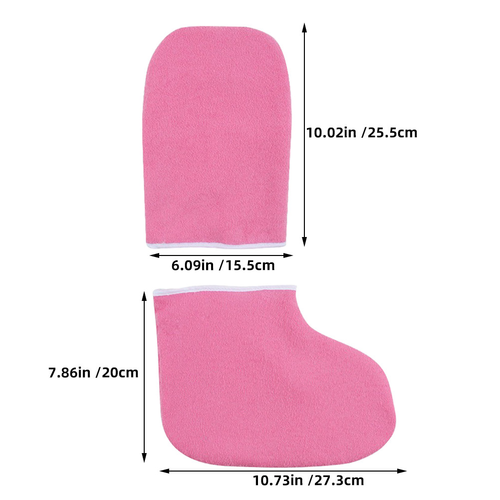 1Set Paraffin Wax Spa Mitts an - Foot Spa ulasan dan harga